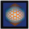 Image 1 : Victor Vasarely- Heliogravure Print "Tegla - Hat"