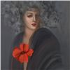 Image 2 : Victoria Montesinos, Original Oil Painting on Gallery Wrapped Canvas (30" x 40"), Hand Signed with L