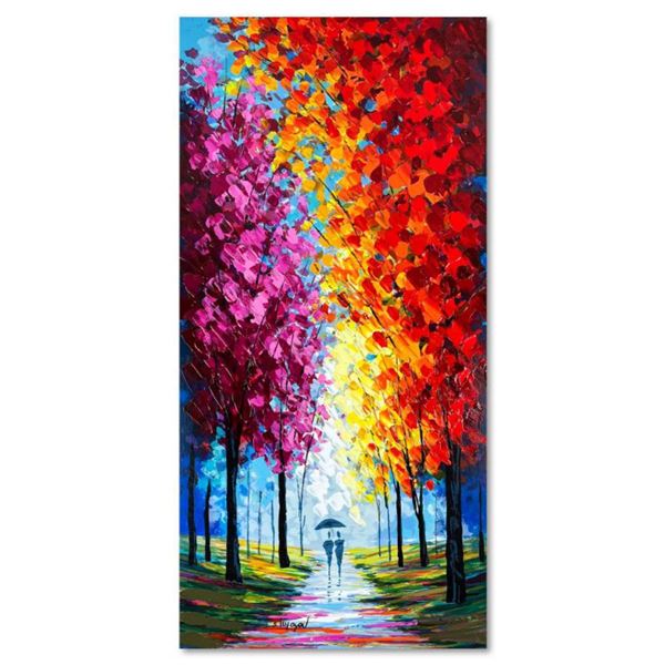 Slava Ilyayev, Embellished Hand Signed Limited Edition Serigraph on Board with Letter of Authenticit