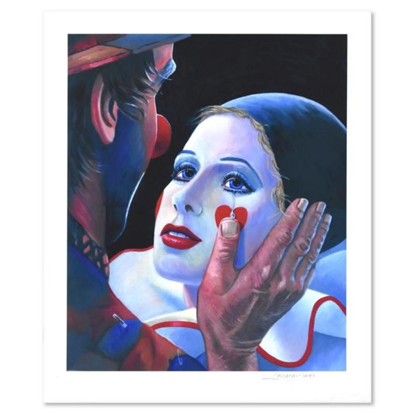 Barry Leighton-Jones (1932-2011), "Helping Hand" Limited Edition Lithograph, Numbered and Hand Signe