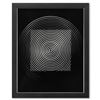 Image 1 : Victor Vasarely (1908-1997), "Trois Dimensions Optique de la série Cinetiques" Framed 1973 Dimension