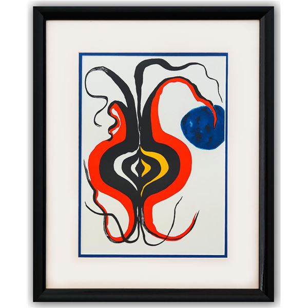 Alexander Calder- Lithograph "DLM156 - Bulbe"