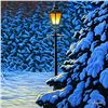 Image 2 : William Schimmel, "Path to Aslan" Original Acrylic Painting on Canvas, Hand Signed with Letter of Au