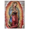 Image 1 : Steve Kaufman (1960-2010), "Mary" Hand Pulled Limited Edition Silkscreen on Canvas, Numbered 21/50 a