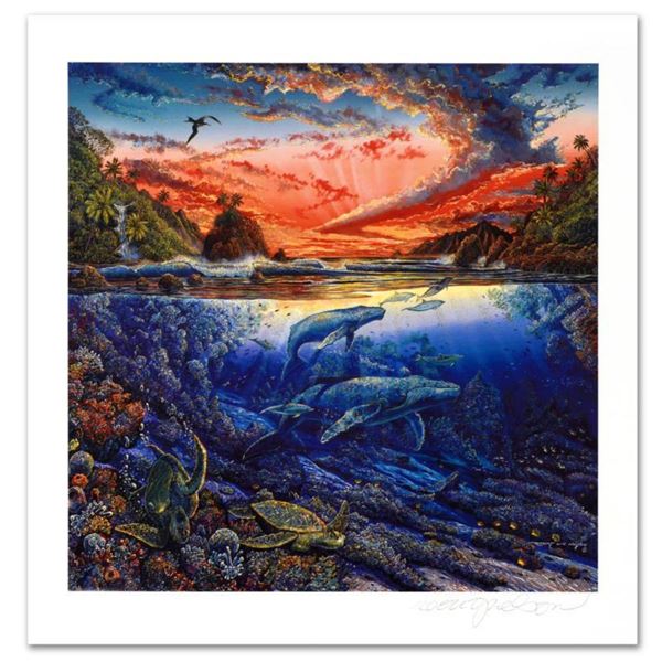 "Hana's Secret Magic" Limited Edition Mixed Media by Robert Lyn Nelson, Numbered and Hand Signed by 