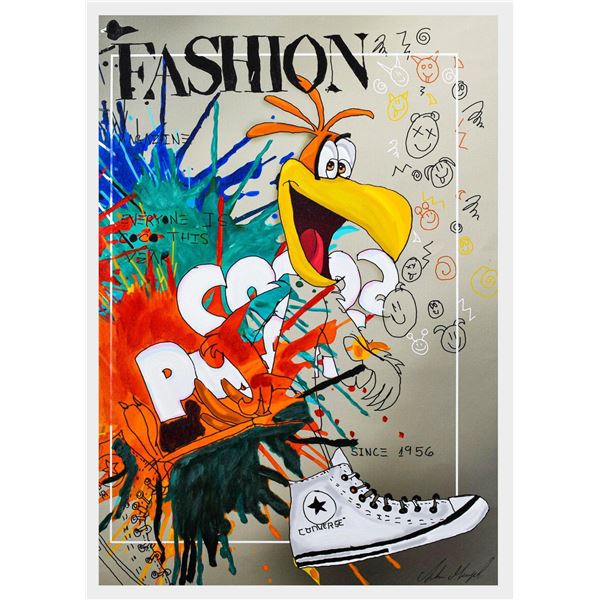 Shani Moyal- Original Mixed Media "Coco Puffs"