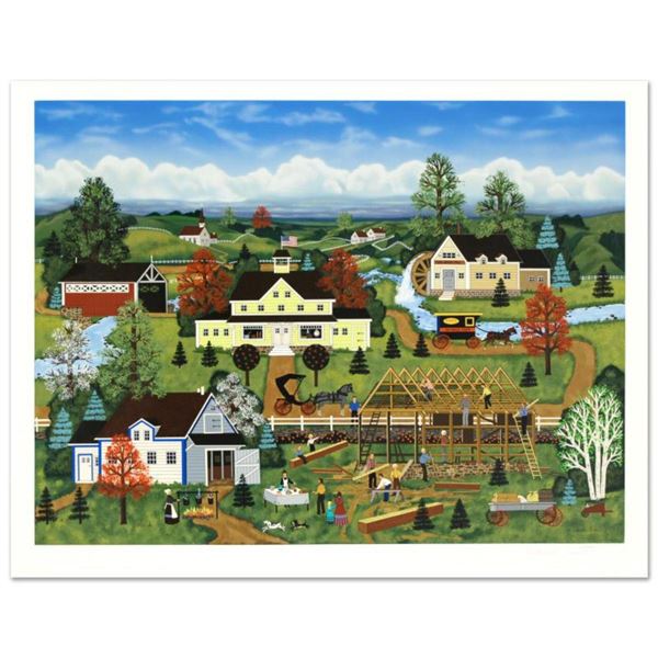 Jane Wooster Scott, "Good Neighbor" Limited Edition Lithograph, Numbered and Hand Signed with Letter