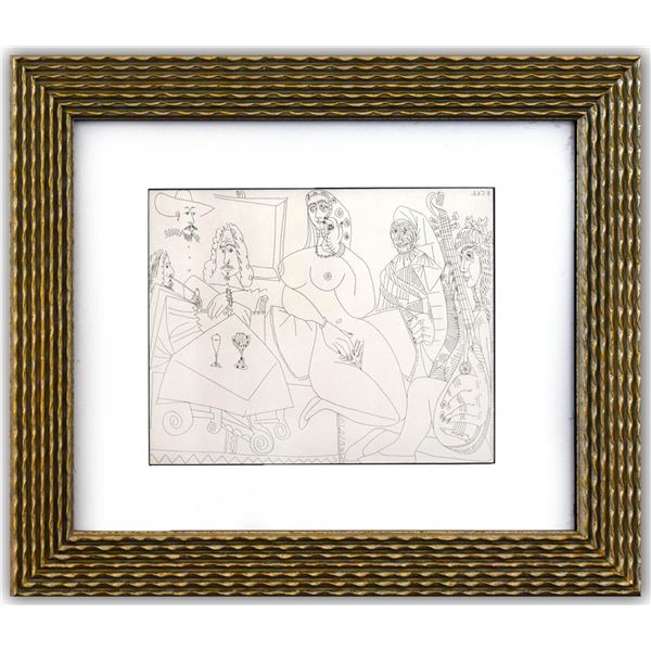 Pablo Picasso- Offset Lithograph "From The 347 Series"