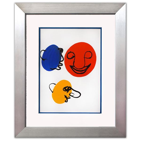 Alexander Calder- Lithograph "DLM221 - Visages"