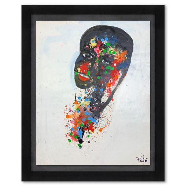 Jenik Cook, Framed Original Acrylic Painting, Hand Signed, Letter of Authenticity.