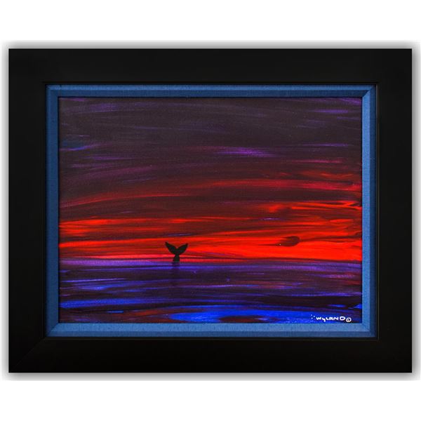 Wyland- Original Painting on Canvas "Dark Waters"