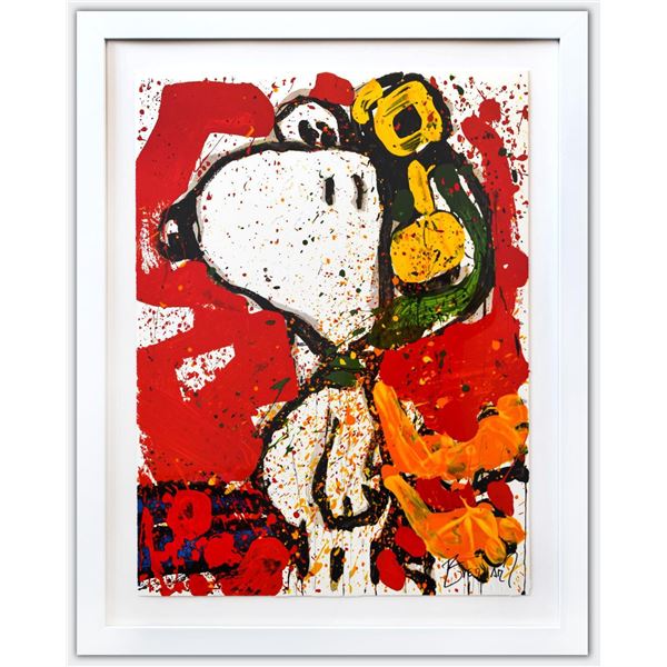 Tom Everhart- Hand Pulled Original Lithograph "To Remember"