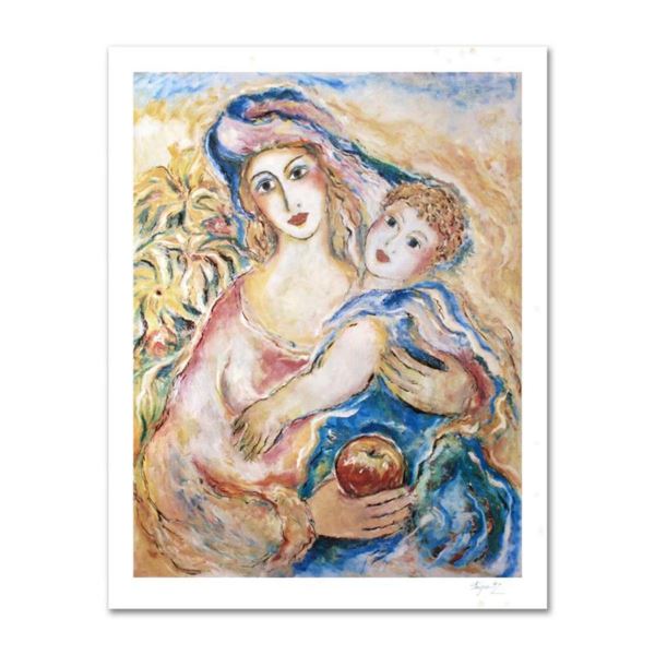 Zamy Steynovitz (1951-2000), "Mother" Hand Signed Lithograph with Letter of Authenticity. (Disclaime