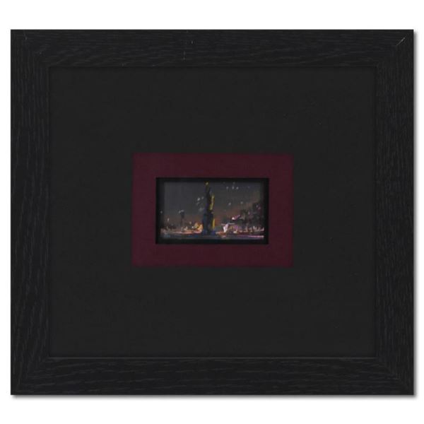 Marvel Comics, Framed Original Story Board Production Painting with Letter of Authenticity.