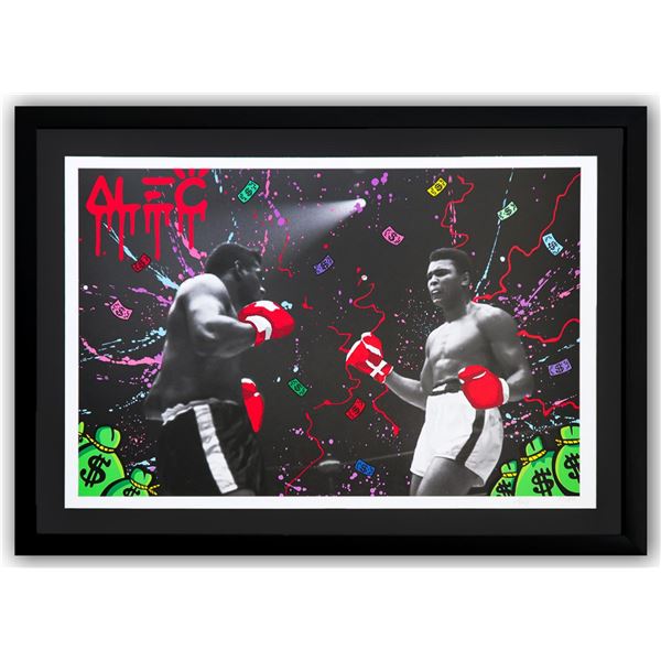 Alec Monopoly- GICLEE ON HEAVY WATERCOLOR PAPER "The Greatest of All Time"