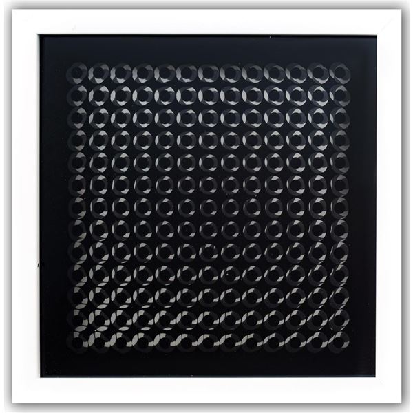 Victor Vasarely- 3D Wall Sculpture/object "Cinetiques"