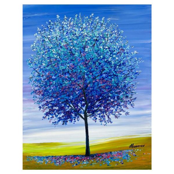 Sabina Abramov, Hand Signed Original Painting on Canvas with letter of Authenticity.