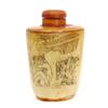 Kamasutra Chinese Bone Snuff Bottle  (ANT-640)