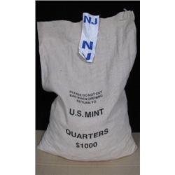 1999 4,000 NJ Quarter BAG Unsearched Choice/GEM BU HUGE POTENTIAL  (COI-4013)