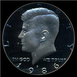 1986 Kennedy Proof Half Coin GEM Grade PR70 DCAM (COI-4043)