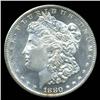 Image 1 : 1880S Morgan Dollar Graded GEM Uncirculated VERY RARE Variety Also PROOFLIKE (COI-4080)