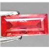 .97 ct RARE  Baguette Cut Orange Pink Padparascha Sapphire VVS RETAIL $1150 (GEM-4485)
