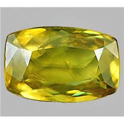 2.39ct RARE  Natural Intense Green Titanium Sphene Red Spark VS RETAIL $2250 (GEM-4671)