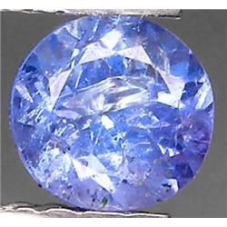 0.66ct VERY RARE Round Cut Top AAA Blue Natural Tanzanite CLEAN RETAIL $675 (GEM-7131)