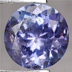 0.64ct VERY RARE Round Cut Top AAA Blue Natural Tanzanite CLEAN RETAIL $675 (GEM-7138)