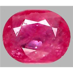 1.88ct RARE Top AAA Mozambique Pink Red Ruby VS Oval Cut  RETAIL $1550 (GEM-7268)