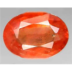 1.24ct RARE Oval Cut Orange Padparascha Sapphire VS RETAIL $1450 (GEM-7269)