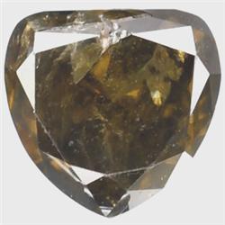 .43ct RARE Pear Cut Unheated Fancy Diamond RETAIL $2350 (GEM-7280)
