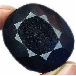 122ct Perfect Rich Royal Blue Sapphire Gem RETAIL $10500 (GEM-7759)