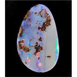 2.12ct RARE  Multi-Color Movement Genuine Boulder Opal RETAIL $1350 (GEM-8097A)