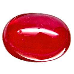 9.89ct RARE  Resplendent Top Blood Red Madagascar Ruby Cabochon AAA VS RETAIL $3500 (GEM-8113A)
