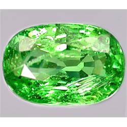 1.08ct RARE Untreated Top Green Tsavorite Garnet Tanzania VS/SI RETAIL $3350 (GEM-8137)
