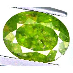 4.40ct RARE Dazzling AAA Horsetail Green Demantoid Garnet VS/SI RETAIL $5950 (GEM-8147)
