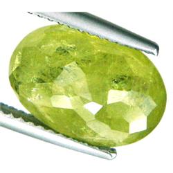 6.81ct RARE Dazzling AAA Horsetail Green Demantoid Garnet VS/SI RETAIL $10500 (GEM-8151)