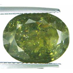 7.19ct RARE Dazzling AAA Horsetail Green Demantoid Garnet VS/SI RETAIL $10650 (GEM-8154)