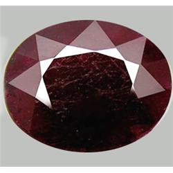 9.70ct RARE Natural Deep Red Ruby Gemstone RETAIL $3500 (GEM-8185)