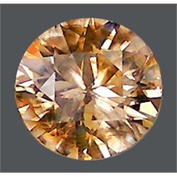 1.35ct RARE Glorious Round Brown Zircon  FLAWLESS RETAIL $1425 (GEM-8205)