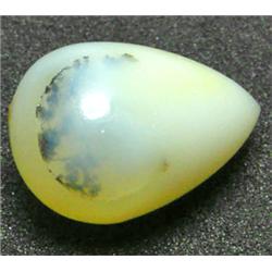 8.33ct RARE Fancy Cab Top AAA Yellow White Opal Unheated  RETAIL $900 (GEM-8254)