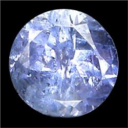 0.62ct RARE Round Cut Top AAA Blue Natural Tanzanite RETAIL $825 (GEM-8344)
