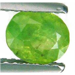 0.84ct RARE Dazzling AAA Horsetail Green Demantoid Garnet VS/SI RETAIL $1250 (GEM-8348)