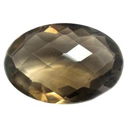 176ct Huge AAA Luster Smoky Quartz Gemstone RETAIL $2850 (GEM-8352)