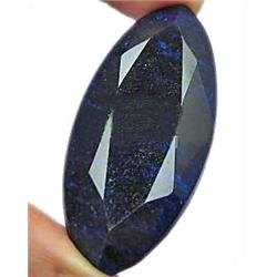 102ct Deep Blue Marquise African Sapphire RETAIL $8600 (GEM-8363)