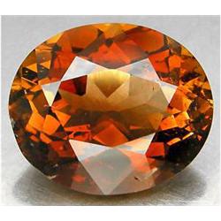 9.33ct RARE Oval Cut Top AAA Imperial Topaz VVS RETAIL $6600 (GEM-8393)