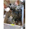 Image 2 : TOTE OF MISC. NAILS, SCREWS, ETC.