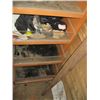 Image 2 : SHELF UNIT W/PULL OUT DRAWERS