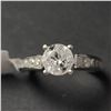 Image 1 : 14K  DIAMOND (1.05CT) DIAMOND (0.45CT) RING SIZE 6.5